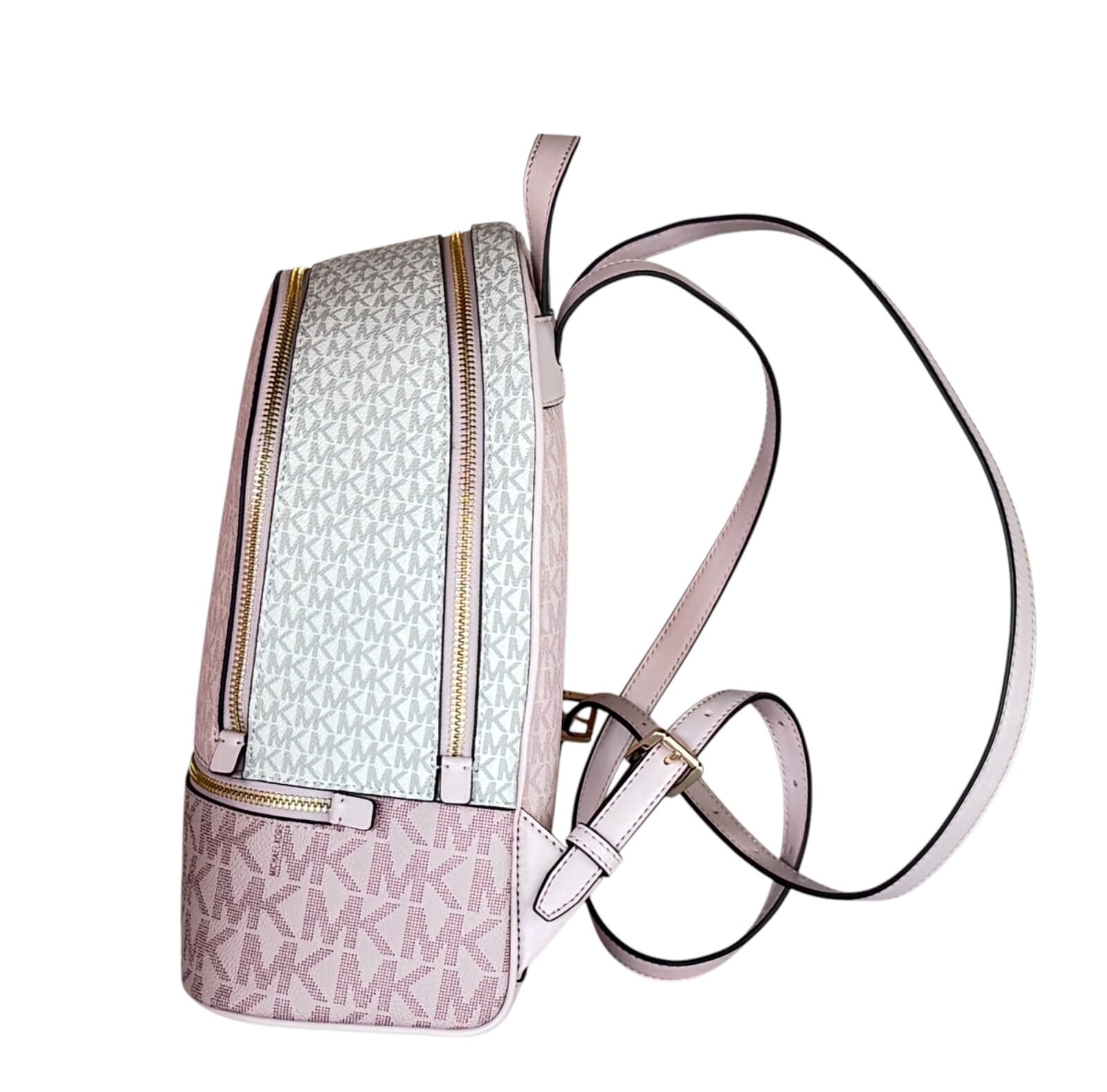 Michael Kors Rhea Medium Signature Logo Backpack M Powder 