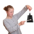 thumbnail image 4 of IFANLANDOR 1 Set Durable Cowbell Noise Maker with Stick Safe Music Teaching Tool for Rhythm Learning, 4 of 8