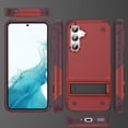 thumbnail image 6 of Dteck for Samsung Galalxy A54 5G Case with Built-in Kickstand, Heavy Duty Hybrid Shockproof Rugged Hard Plastic Bumper Soft Silicone Rubber Drop Protective Phone Cover,red, 6 of 7