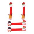 thumbnail image 1 of 4 Pcs Housses Protectrices de Poignée de Four à Micro-Ondes de Noël Xmas pour Réfrigérateur Cuisine Réfrigérateur Poignée de Porte Gants, 1 of 6