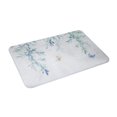 thumbnail image 2 of Green Bathroom Rug Green Bath Mat Leaf Bath Mat Leaf Bathroom Rug Eucalyptus Leaves Bathroom Mat 16"x24", 2 of 8