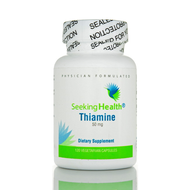 Seeking Health Thiamine (Vitmain B1) 50mg, 120 ct