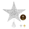 thumbnail image 1 of Punta De Estrella Para Árbol De Navidad,adorno Navideño 20cm Xtellar plata, 1 of 4