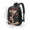thumbnail image 3 of Pirates Of The Caribbean Travel Laptop Backpack Bookbag Casual Daypack Computer Business Backpacks, 3 of 8