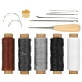 thumbnail image 4 of Practicality Wax Thread, Leather Craft Tools Kit, Easy To Carry Hand-stitched Bags Wallets DIY Leather Crafts Sewing Tents For DIY Hand-made Suitcases, 4 of 8