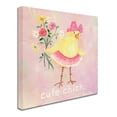 thumbnail image 2 of Trademark Fine Art 'Cute Chick' Canvas Art by Susan Rios, 2 of 3