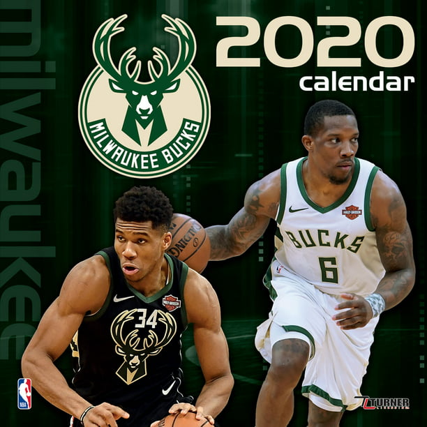 Milwaukee Bucks 2020 16Month Wall Calendar No Size