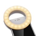 thumbnail image 3 of White Cell Phone Selfie Light, Ring Light, 40 Led Light With 3 Brightness Levels, Usb Rechargeable Selfie Light For All Cell Phones, Tablets And Photo, 3 of 5