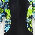 thumbnail image 4 of newwalpole Full Body Kids Swimsuit One Piece Rash Guard Long Sleeve Wetsuit Skin for Girls Boys Green for Size 10-11 Years, 4 of 6