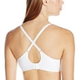 thumbnail image 3 of Hanes Womens Ultimate Smooth Inside and Out Underwire Bra, 40C, White, 3 of 3