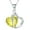 Apple Green, variant on Fashion Austrian Crystals Heart Shape Pendant Necklace
