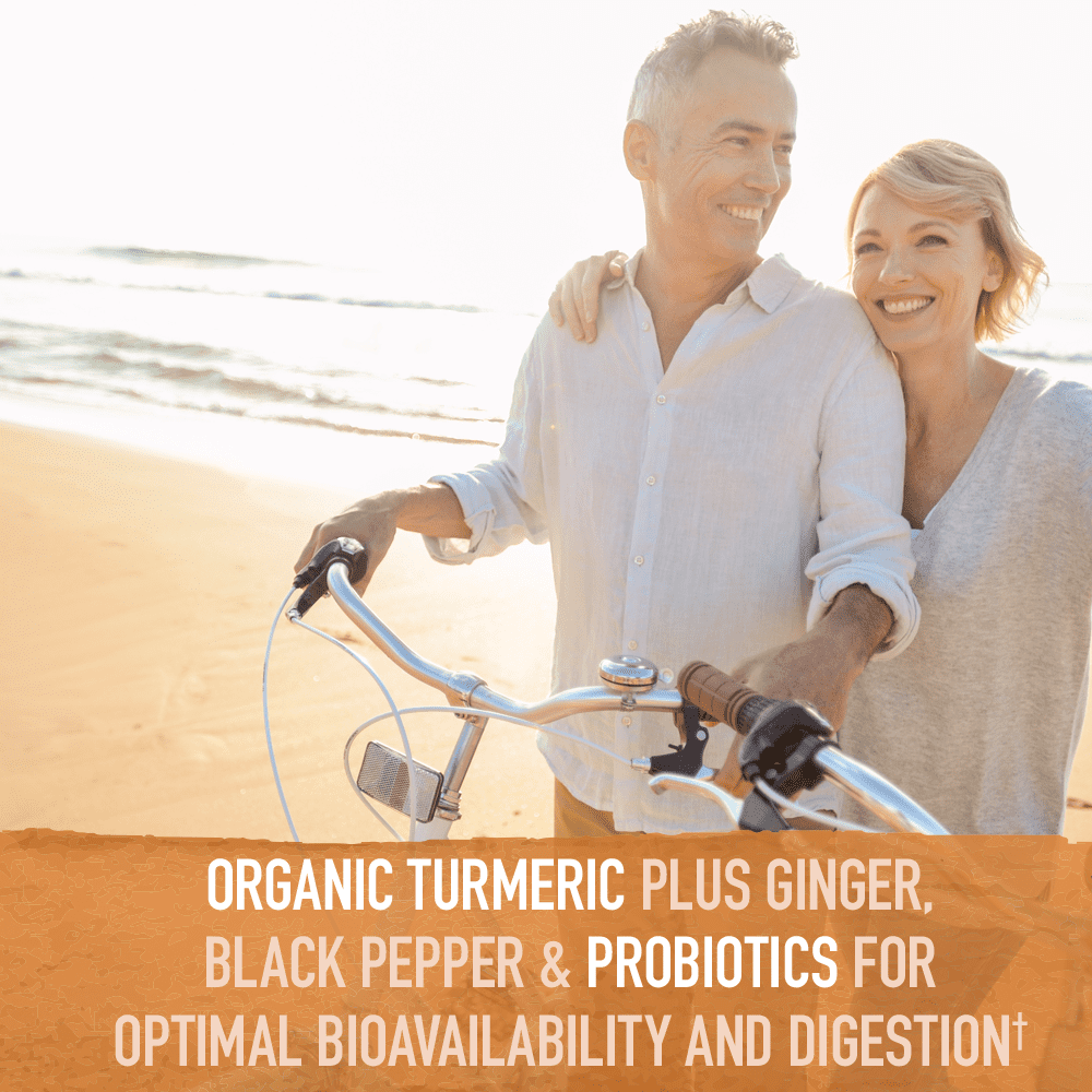 Garden of Life Organics Extra Strength Turmeric, 60 Vegan Tablets
