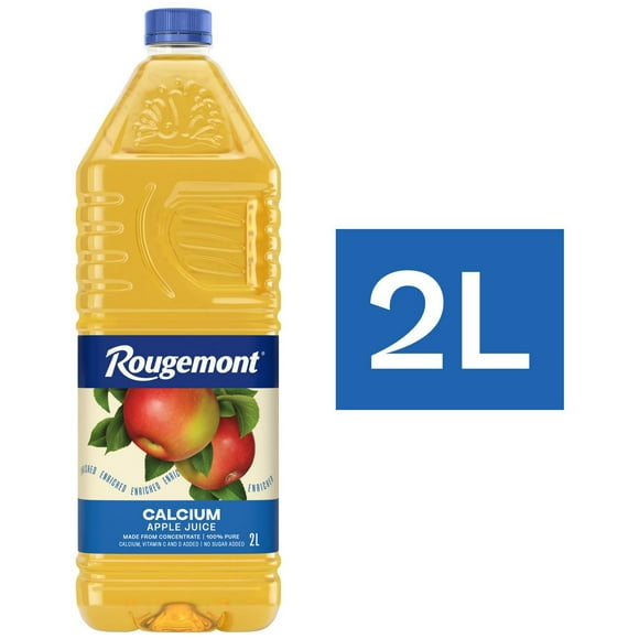 Jus de pomme Calcium Rougemont 2L