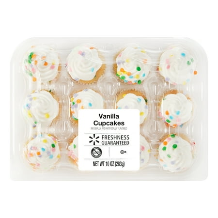 Freshness Guaranteed Vanilla Cupcakes 10 Oz 12 Count Freshness Guaranteed Vanilla Cupcakes 10 Oz 12 Count