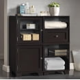 thumbnail image 2 of Wholesale Interiors RT244-OCC Alaska Dark Brown Modular Storage Cabinet, 2 of 3