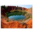 thumbnail image 2 of Mine de Bauxite avec Lac - Impression d'Art Photo de Paysage sur Toile, 2 of 3