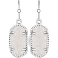 thumbnail image 1 of Kendra Scott 4217711449 Lee Rhodium Earrings  Iridescent Drusy, 1 of 2
