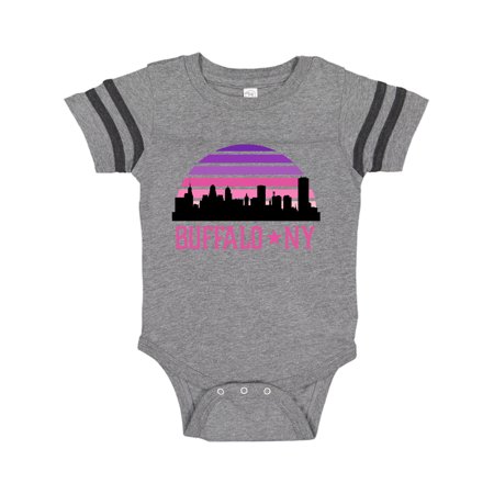 

Inktastic Buffalo New York Gifts Skyline Gift Baby Girl Bodysuit