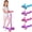 Pink+Purple, variant on BELEEV LED Bicycle Scooter Lights,Bike Light For Night Riding,11 Flashing Effects,Tool-Free Installation,Anti-Drop,Waterproof Safety,Compatible with Scooters & Bicycles,Gift for Kids