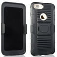 thumbnail image 4 of NAKEDCELLPHONE'S BLACK RUGGED GRIP CASE COVER + BELT CLIP HOLSTER STAND FOR APPLE iPHONE 7/8 PLUS (5.5"), 4 of 9