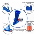 thumbnail image 2 of Pool Vacuum Cleaner Swimming Pool Vacuum Connector Inlet Portable Detachable Cleaning Tool ,Easy to Use, 2 of 6