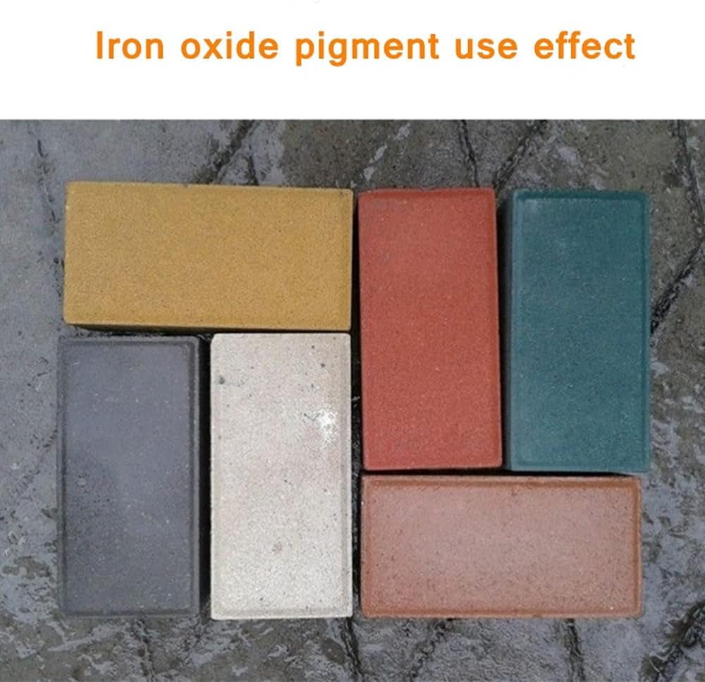 GOODTAKE Iron Oxide Powder, Yellow Concrete Color Pigment, Epoxy Resin Color Pigment for Soap Making, Resin Epoxy,Slime & Candle Jars (Yellow, 12 oz)