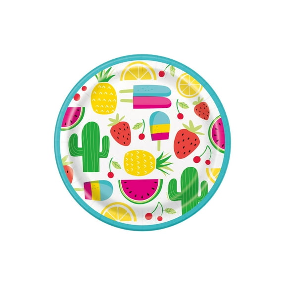 Unique Sweet Succulent 9" Plates 8pc