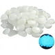 thumbnail image 1 of Guijarros iluminados para decoración nocturna: luces para caminos de jardín, piscina y acuario al aire libre, piedras fluorescentes blancas brillantes, juego de 100 piezas, 1 of 5