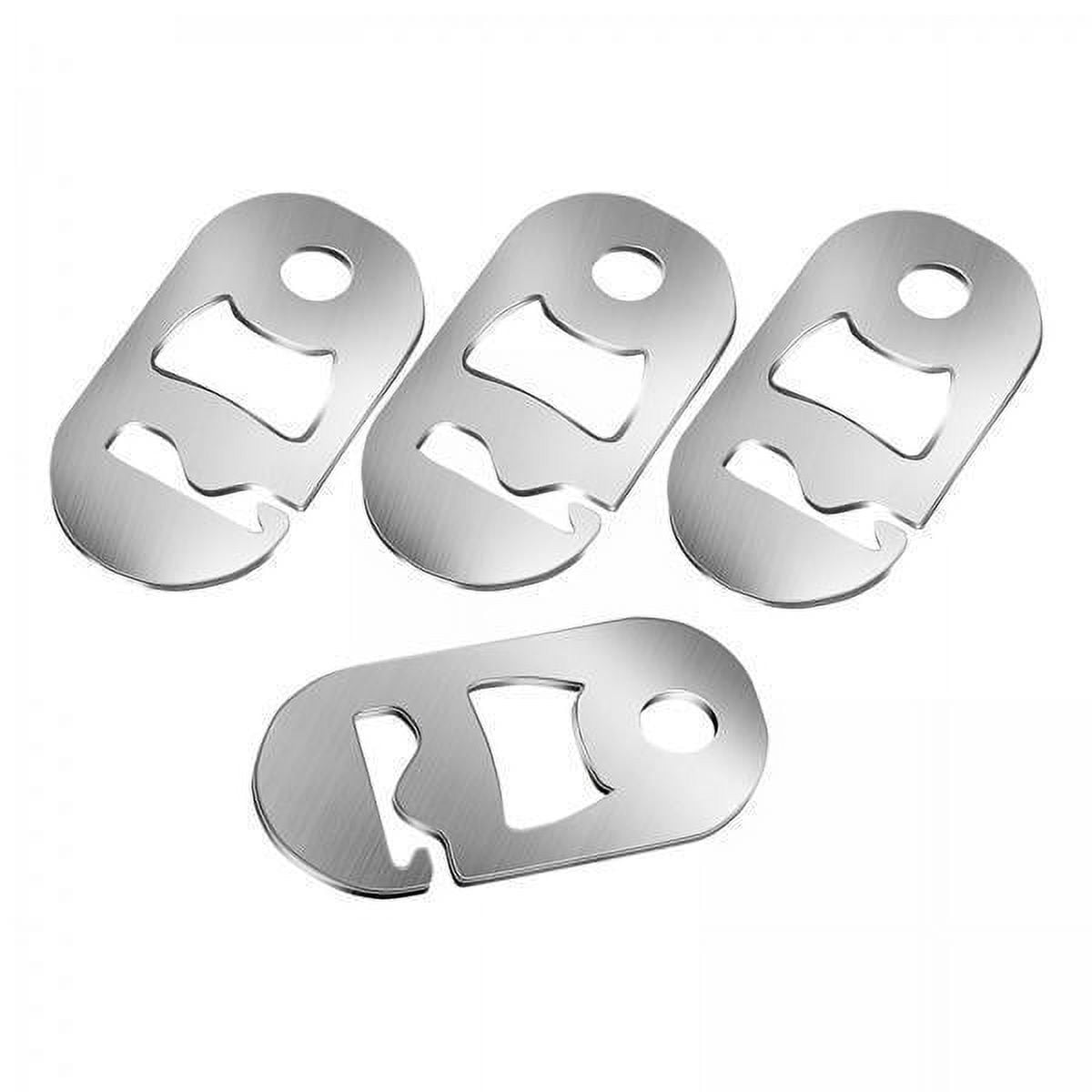 10 Cordons Aluminium Tente Avec Boucles - Accessoires Camping Extérieur - Neufs