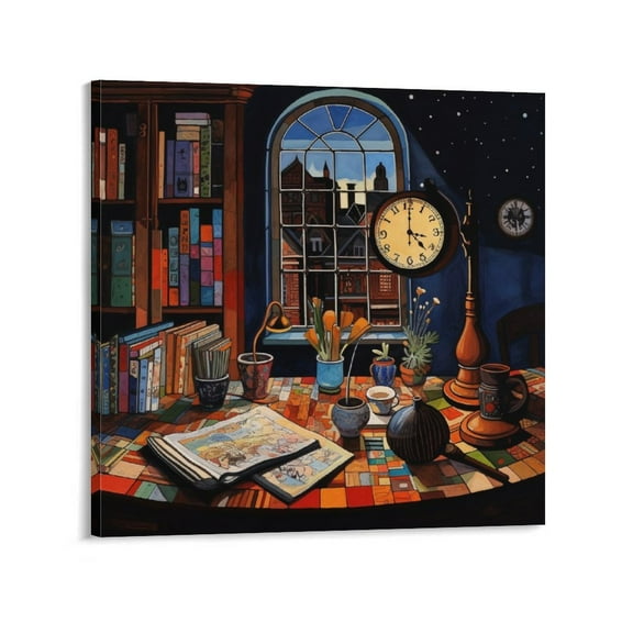 Large Wall Art Oil Painting Kaoru Yamada Canvas Wall Art Canvas Poster Wall Art Picture Prints Hanging Photo Gift Decor Home Posters Artworks 28x28inch(70x70cm)