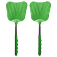 thumbnail image 1 of Matamoscas Telescópicos Varilla Acero Inoxidable Plástico () Color Verde 2 Uds., 1 of 3