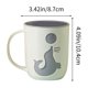 thumbnail image 3 of Mouthwash Mug Household Brushing Cup Convenient Wash Cup Mug Couple Brushing Cup Travel Toothpaste Cup, 3 of 6