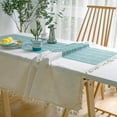 thumbnail image 2 of Jinsinto Nappe Rectangulaire Housse de Table à Manger Nappe Décorative Nappes, 2 of 4