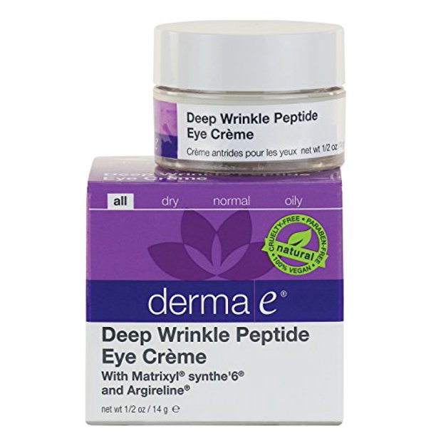 Derma E derma e Deep Wrinkle Peptide Eye Creme Moisturizer 0.5 oz