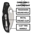 thumbnail image 4 of Cuchillo Spyderco BY03PBKWC2 Cara Cara 2 Wharncliffe 21,8 cm, 4 of 5