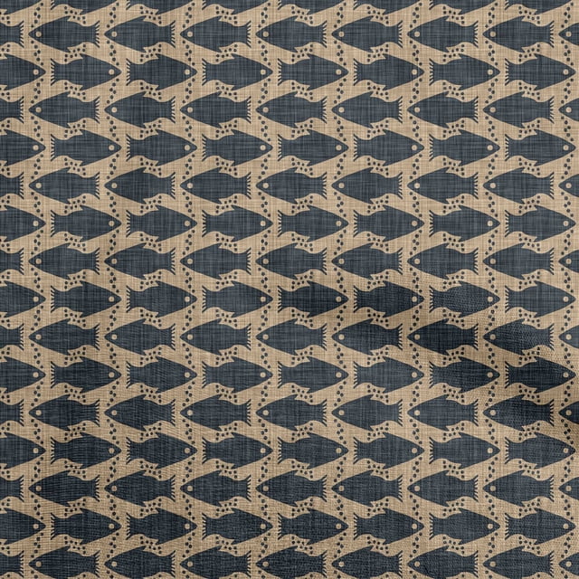 oneOone Georgette Viscose Black Fabric Block Sewing Craft Projects Fabric Prints By Yard 42 Inch Wide