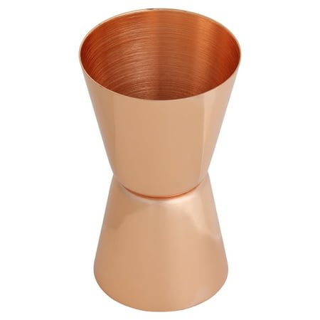 

Alcohol Measuring Cup Durable Rose Golden Colour Cocktail Jigger Wide Application Party Supplies For Bartender Accessories Bar Utensils Cocktail Tools