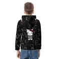 thumbnail image 5 of Hello Kitty Hooded Hoodies for Girls Boys, Kids Pullover Hooded with Pocket, Casual 3D Print Long Sleeve Sweatshirt Hoodies, 5 of 6