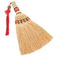 thumbnail image 3 of HERFIER Chinese Style Woven Bed Broom Home Desktop Dust Brush Short Handle Broom for Home 11.4x5.7x0.98in, 3 of 8