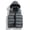 Dark Gray, variant on StSilkitty Mens Puffer Vest Zip up Sleeveless Hooded Jacket Coat with Pockets Winter Casual Fashion Warm Outerwear