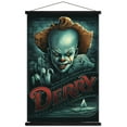 thumbnail image 1 of IT - Pennywise Derry Wall Poster, 14.725" x 22.375" Framed, 1 of 4
