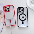 thumbnail image 5 of Luxury Clear Shockproof Magsafe Charge Phone Case for iPhone 15 14 Plus 13 12 11 Pro Max Mini X XR XS Magnetic Soft Bumper Cover, 5 of 5