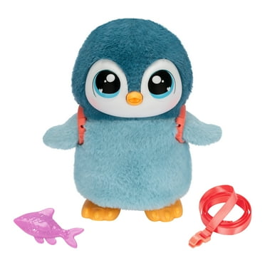 Little Live Pets My Walking Penguin Waddles, Interactive Gray Toy 25  Sounds and Reactions, Ages 5 