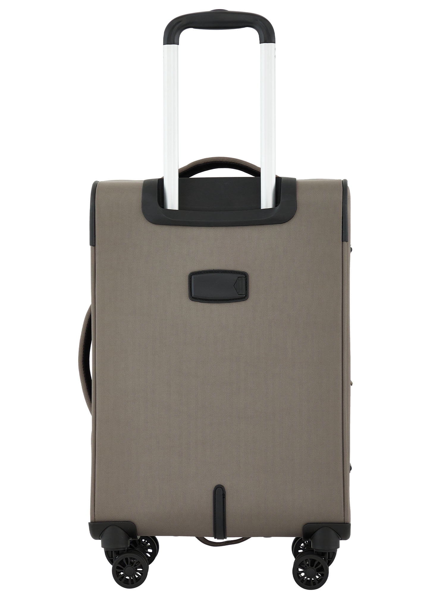 Wrangler 20-inch Expandable Rolling Carry-on with 8-Wheel System, Fallen Rock Brown