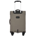 thumbnail image 6 of Wrangler 20-inch Expandable Rolling Carry-on with 8-Wheel System, Fallen Rock Brown, 6 of 7