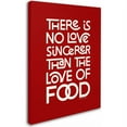 thumbnail image 2 of Trademark Fine Art "Sincere Love of Food II" Canvas Art by Megan Romo, 2 of 3