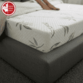 thumbnail image 3 of UltraFlex® SUPREME Queen Size – Canadian-Made Medium Firm Reversible Foam Mattress – Cooling Gel, Bamboo Cover, CertiPUR-US® Certified for Balanced Comfort & Durability, 3 of 10