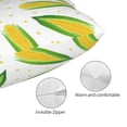 thumbnail image 5 of Salouo Corns Pattern Pillow Cases,1PC Pillow Covers with Envelope Closure Decorative Pillow Case for Bed Couch,Pillows Not Included-20"x30", 5 of 6
