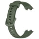 thumbnail image 2 of Silicone Watch Strap for Huawei Band 10 NFC 10 9 NFC 9 8 NFC 8 Glossy Replacement Band - Orange, 2 of 5