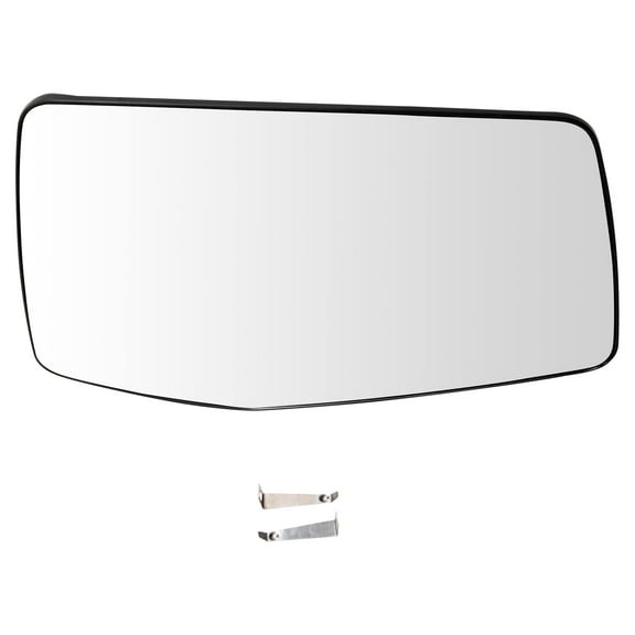 TRQ Right Mirror Glass Fits 2019-2021 Chevrolet Silverado 1500 GMC Sierra 1500 MGA03917
